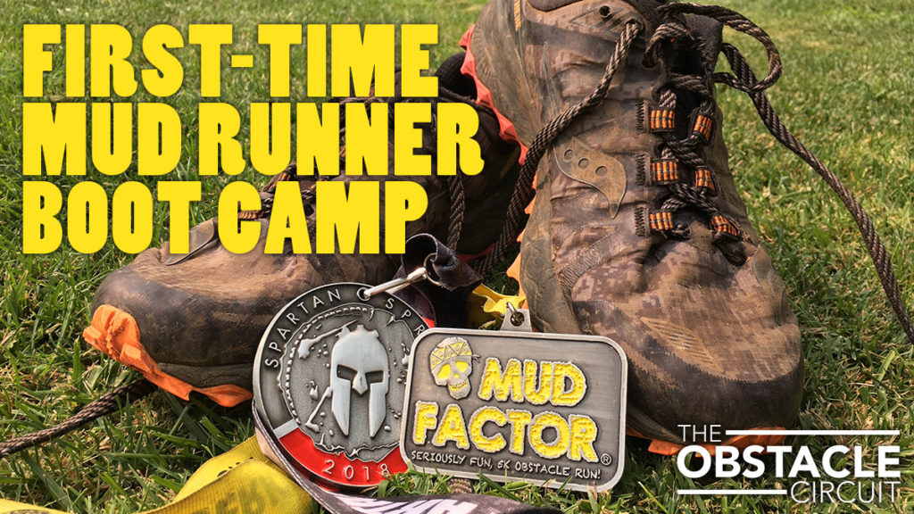 First-Time Mud Runner Mud Factor Training Boot Camp