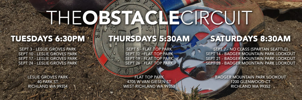 The Obstacle Circuit Fitness Class Schedule September 2019