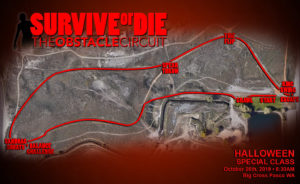 Survive or Die 2019 Course Map