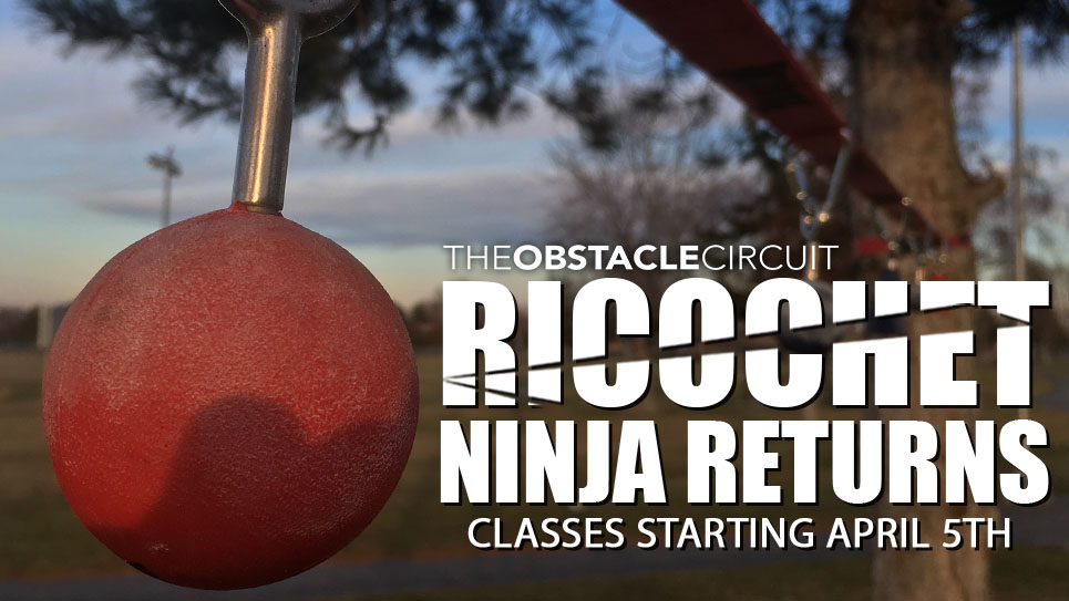 Ricochet Ninja Classes for Kids Returning April 2021