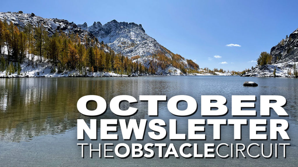 October Newsletter 2023 The Obstacle Circuit