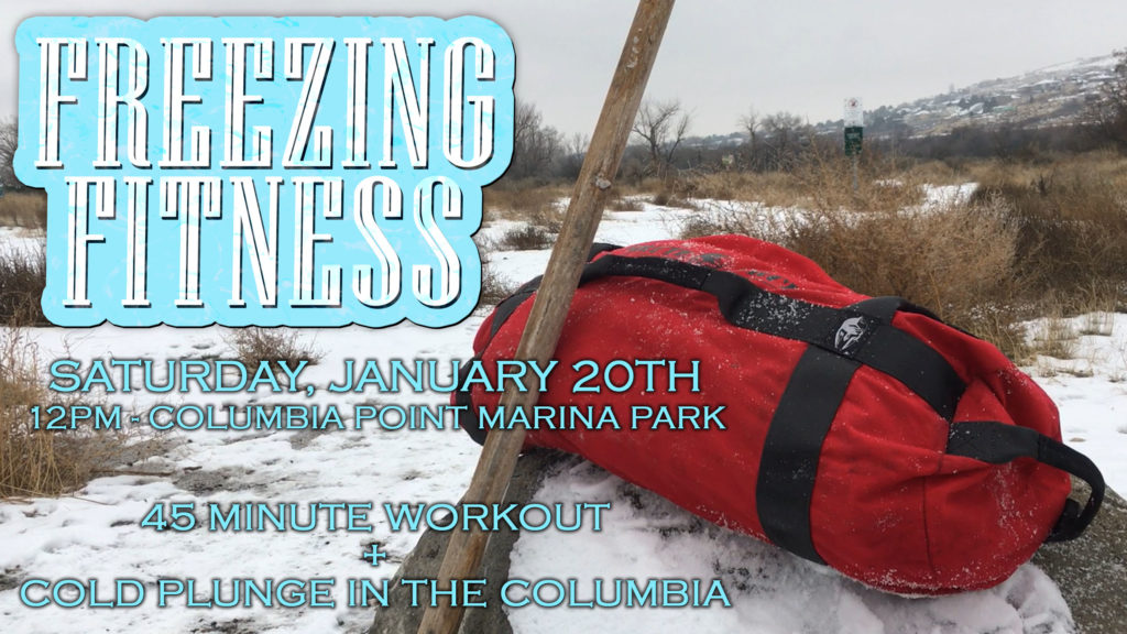 Freezing Fitness Workout and Cold Polar Plunge