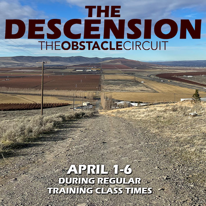 The Descension Obstacle Workout Badger Mountain Richland Washington