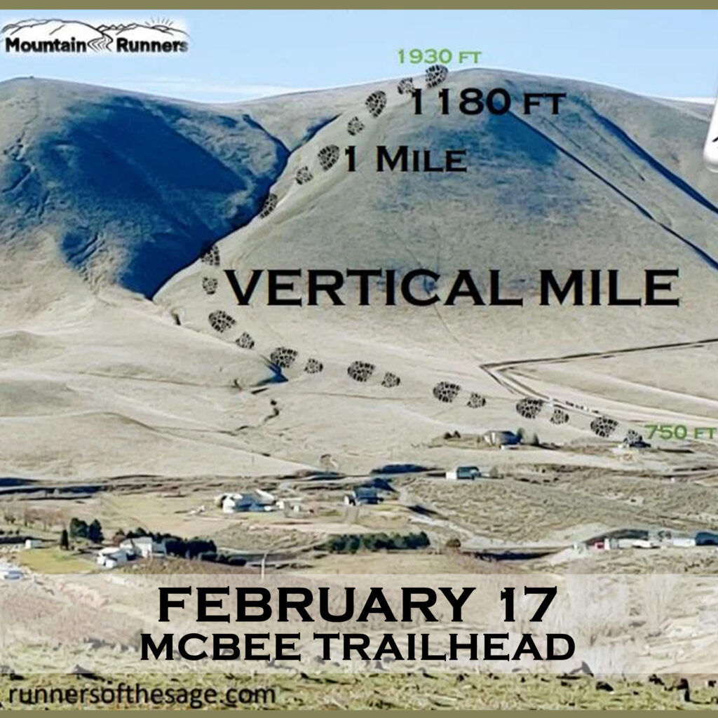 Vertical Mile with Runners of the Sage at McBee
