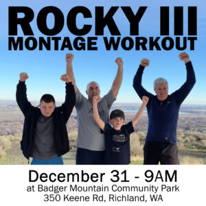 Rocky III Montage Workout Richland Washington