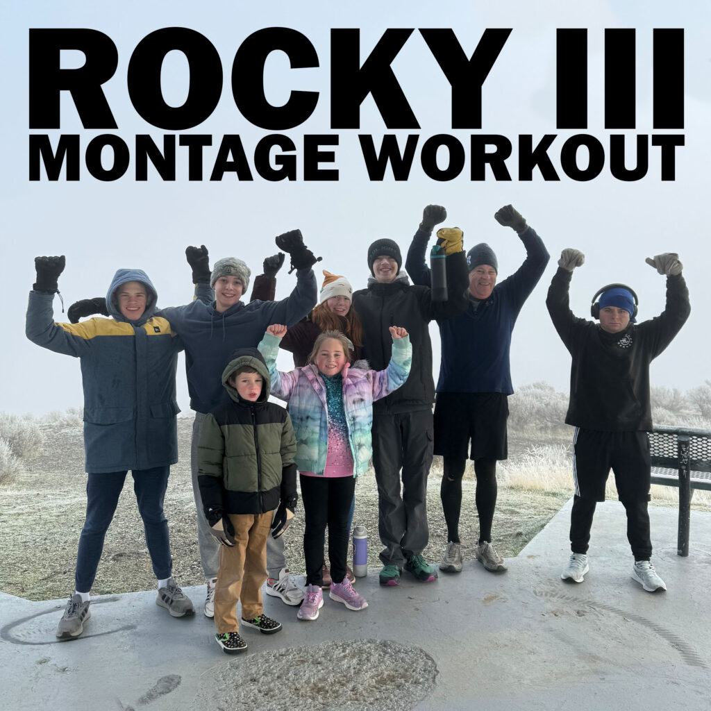 Rocky III Montage Workout Tri-Cities Washington